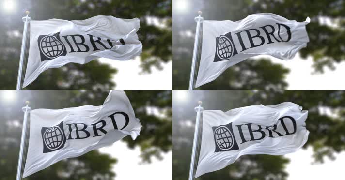 【4K】国际复兴开发银行旗帜B