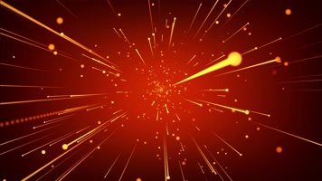 4K旋转冲屏光线粒子循环