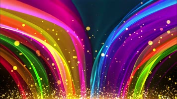 4K彩带舞台背景循环