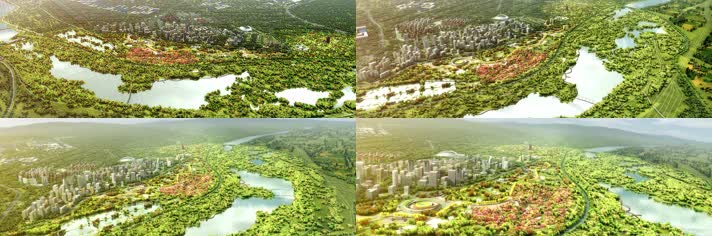 21.三维生态城市园林城市北京园博园