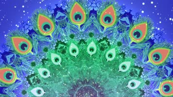 《金孔雀与凤尾竹》舞蹈背景