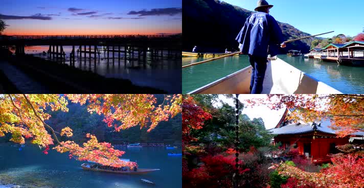 4K秋天季节风景旅游宣传片素材