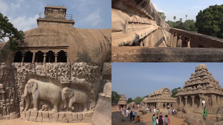 4K印度宗教文化建筑遗址名胜古迹