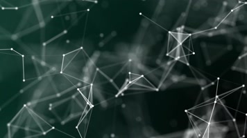 4K点状线条科技粒子网络大数据5G时代云处理