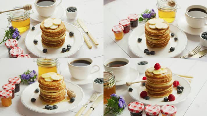 4K超清铜锣烧特写镜头