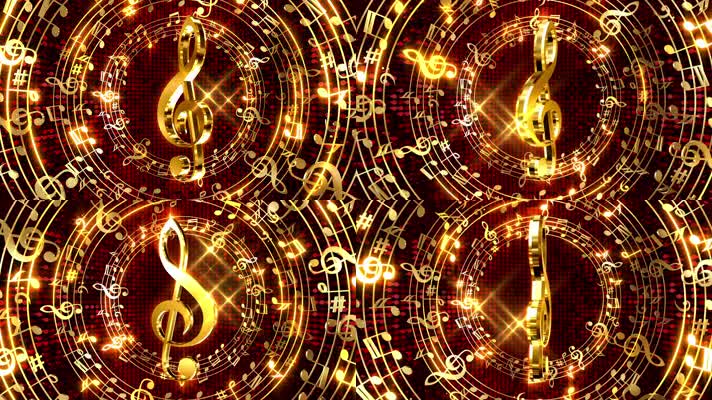 金色音符
