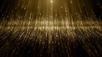 4组4K超清大气金色线条粒子开场典礼背景