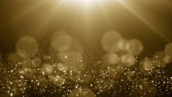 4组4K超清大气金色粒子开场典礼背景