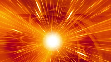 金色隧道 舞台背景 动感节奏 