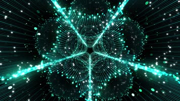 【4K】超清动态三角形舞台背景