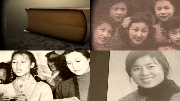 50年代上海妇女相册回放