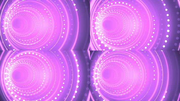 4K超清唯美粒子婚礼舞台背景