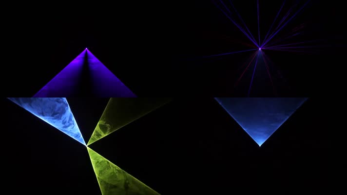 动感光线舞台背景视频