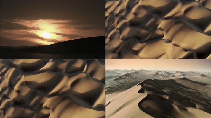 沙漠沙丘视频