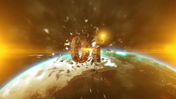 震撼的三维倒计时AE模板