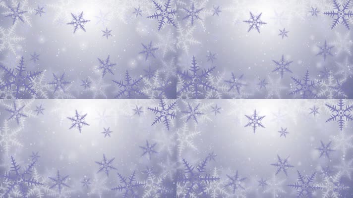 圣诞节紫色雪花背景