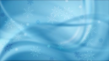 圣诞节蓝色雪花背景