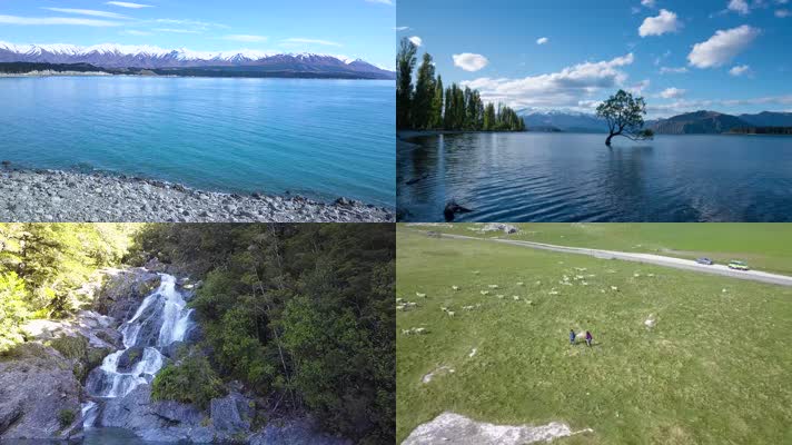 4K新西美自然风景旅游宣传片