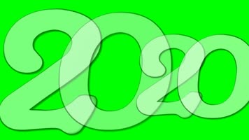 多风格2020字幕特效绿屏抠像