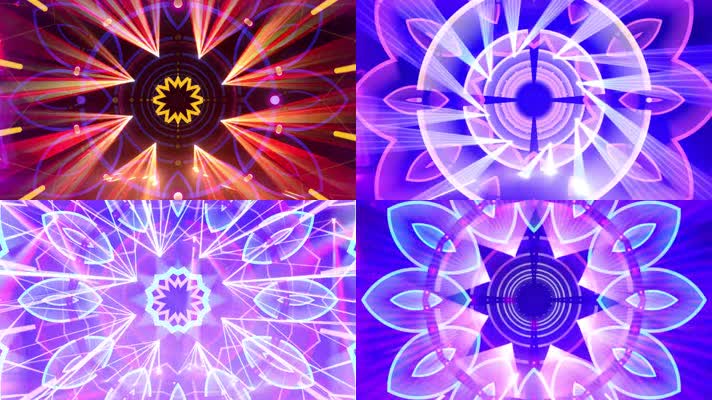 MyOhMy配乐成品动感视频素材万花筒