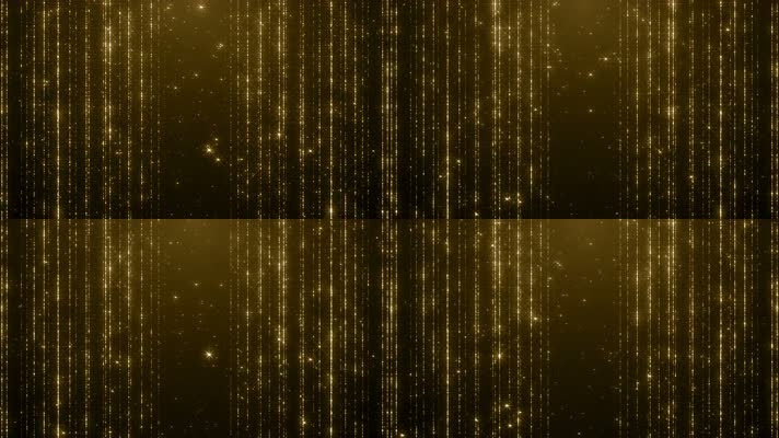 4K金色粒子光束下落背景视频 
