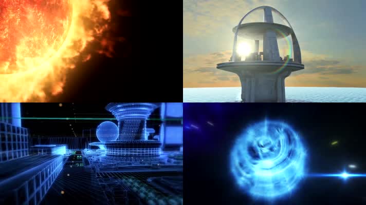 科幻未来新能源科技