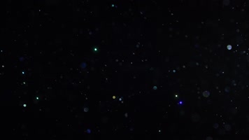 漂浮流动闪光魔法粒子背景素材