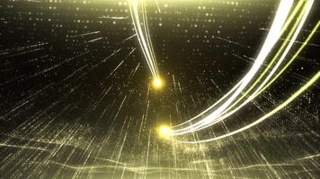 原创—金色粒子表彰片头