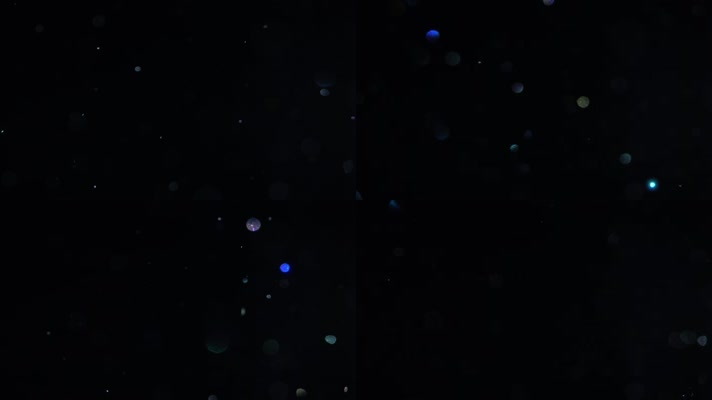 漂浮流动闪光魔法粒子背景素材