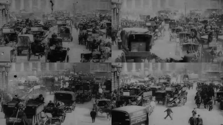 1903年伦敦老街风光-1