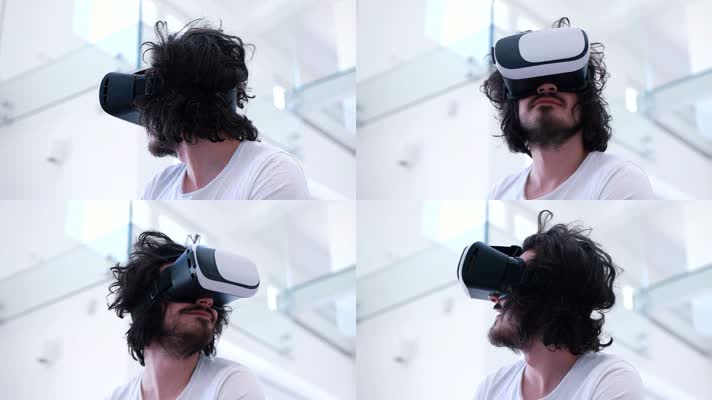 VR眼镜体验智能穿戴设备