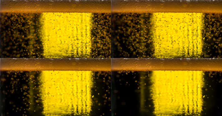 啤酒气泡上升 啤酒广告 