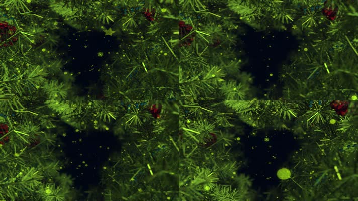 圣诞节圣诞树装饰背景