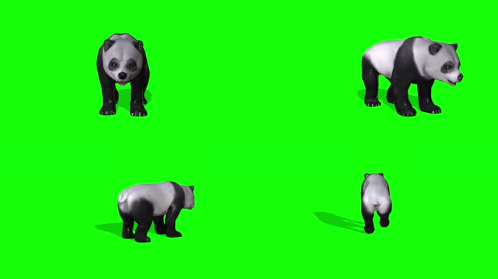 熊猫绿屏