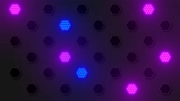12组十六进制舞台灯光舞美VJ背景