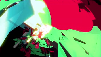 抽象图形图案变幻动态素材