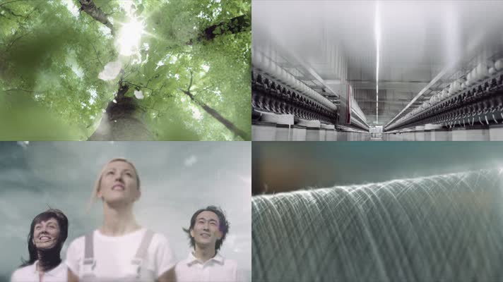 纺织轻工业科技纺织企业宣传素材