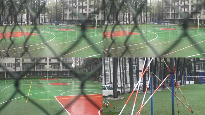 校园篮球场（2014.03.29）