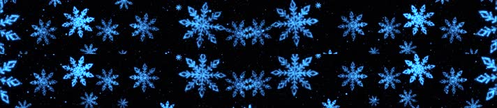 【超宽屏】舞台演出大屏幕雪花飘落背景