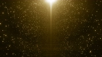 4K金色粒子背景素材