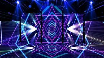 动感灯光舞台跑屏舞台循环