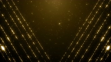 4K金色粒子背景素材