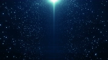 4K闪烁粒子舞台背景视频