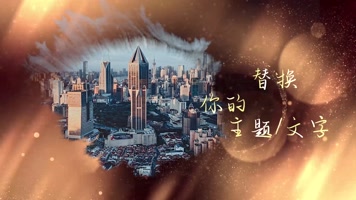 典雅华丽时尚金色颁奖晚会获奖名单PR模板