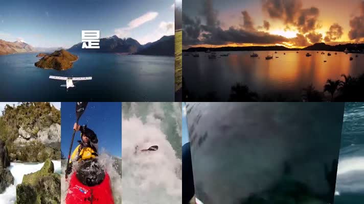 简洁切换动感活泼的视频宣传开场AE模板