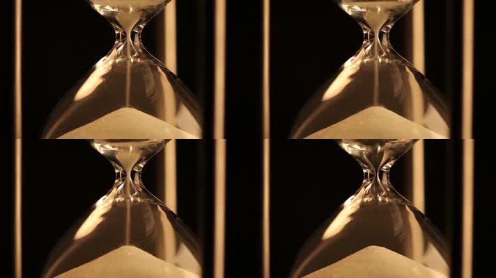 沙漏砂砾时间流逝