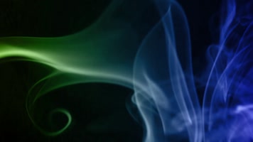 彩色烟雾动感线条飘散