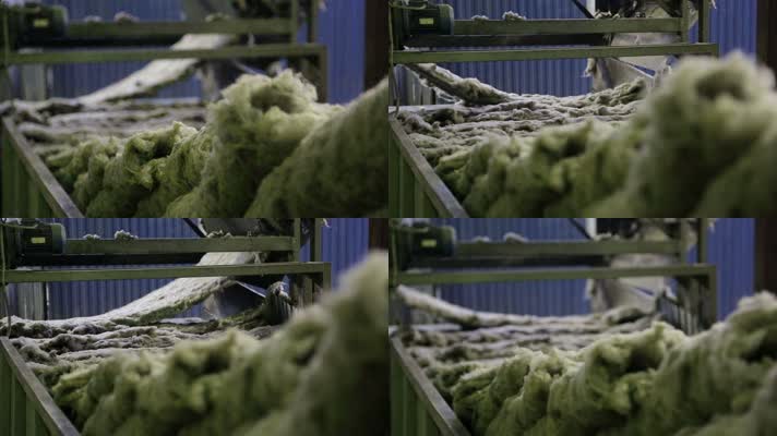 羊毛机械加工