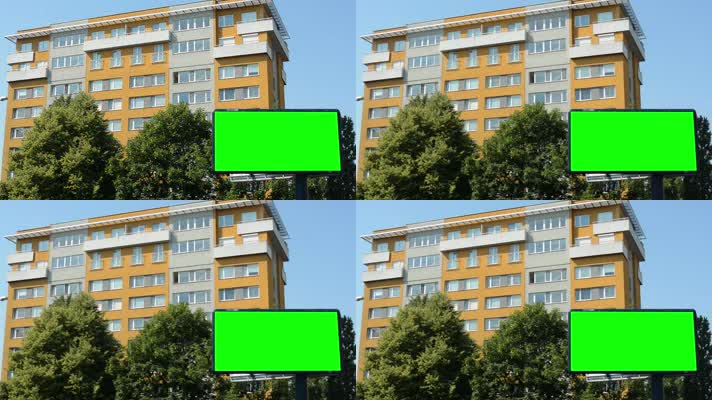 广告牌绿幕