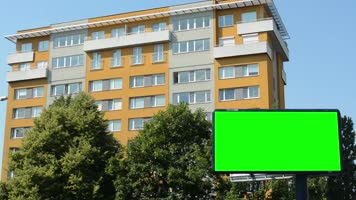 广告牌绿幕
